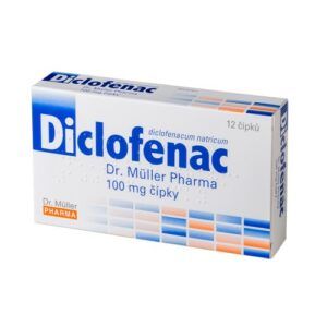 Dr. Müller Diclofenac 100 mg 12 čípků