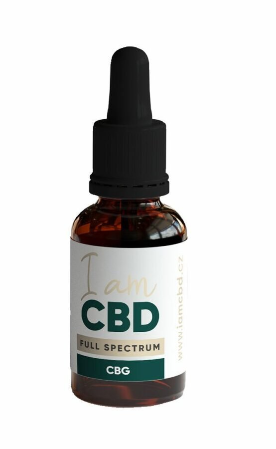 I am CBD Full Spectrum CBG konopný olej 10% 10 ml