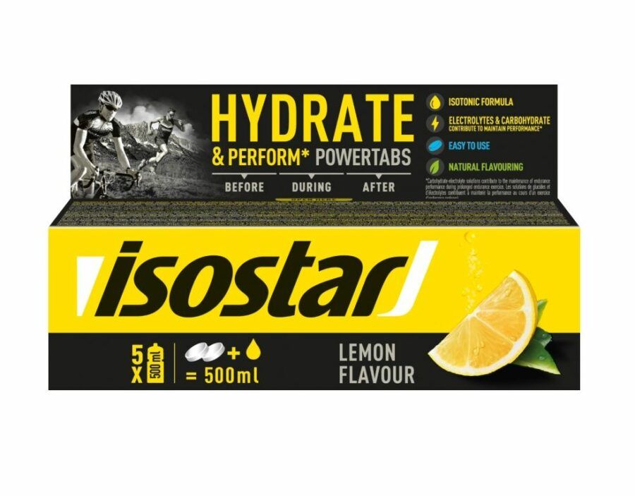 Isostar Powertabs citron 10 šumivých tablet