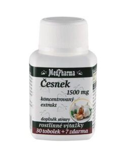Medpharma Česnek 1500 mg 37 tobolek