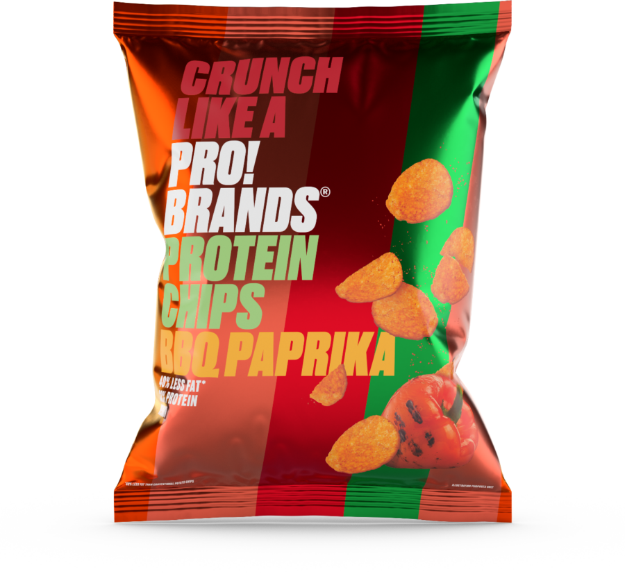 PRO!BRANDS Protein Chips BBQ/paprika 50 g