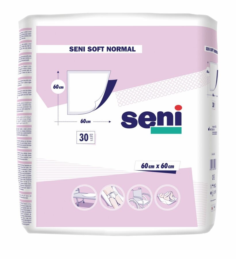 Seni Soft Normal 60x60 cm absorpční podložky 30 ks
