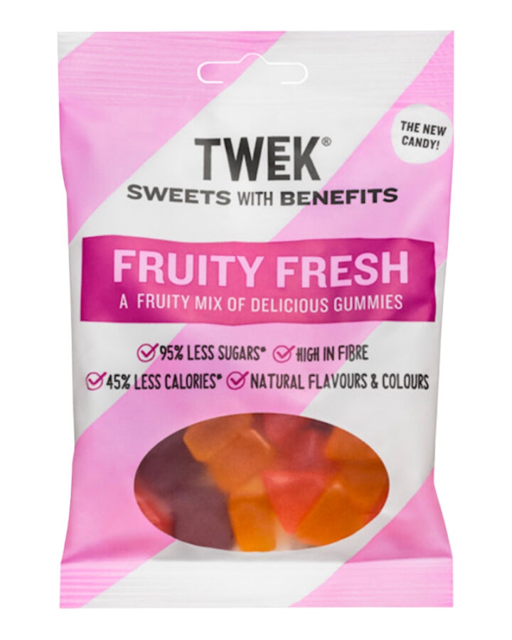 TWEEK Fruity Fresh gumové bonbóny 80 g