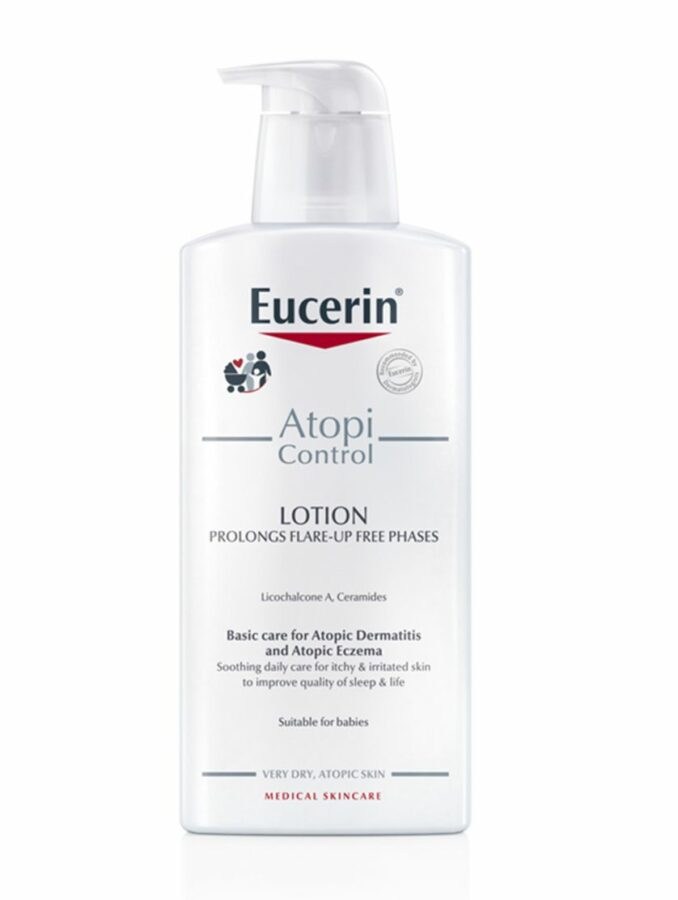 Eucerin AtopiControl suchá zarudlá pokožka tělové mléko 400 ml