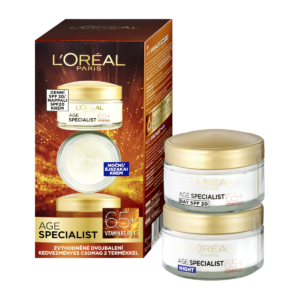 Loréal Paris Age Specialist 65+ Duopack denní + noční krém 2x50 ml