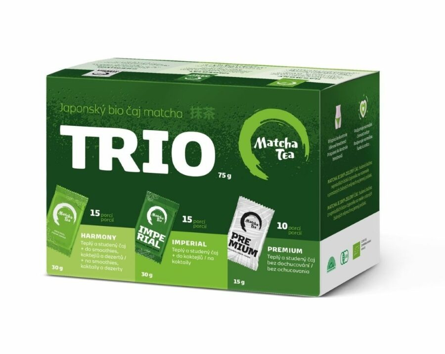 Matcha Tea TRIO BIO 2x15x2 g + 10x1