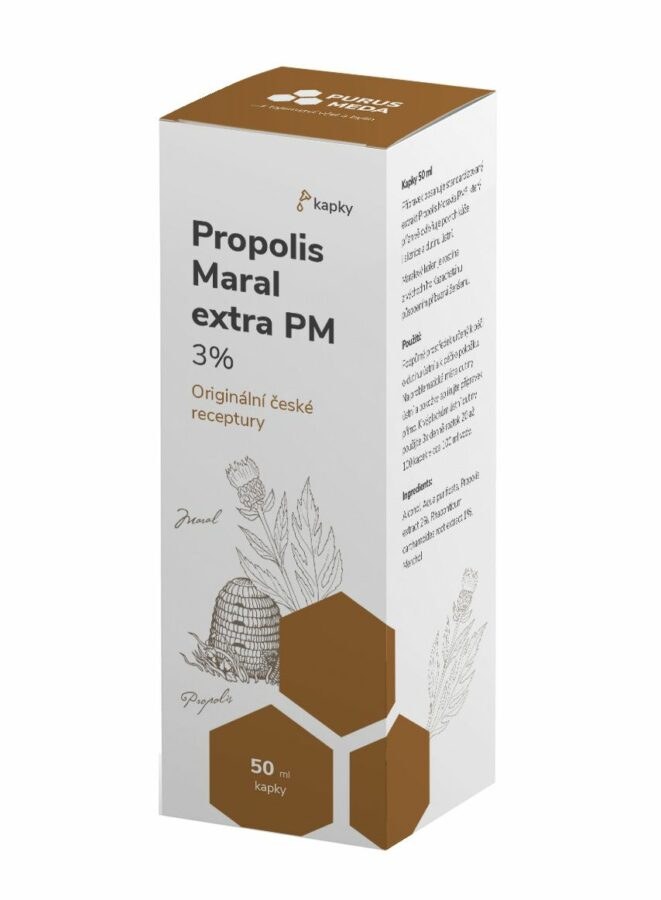 PM Propolis Maral Extra 3% kapky 50 ml