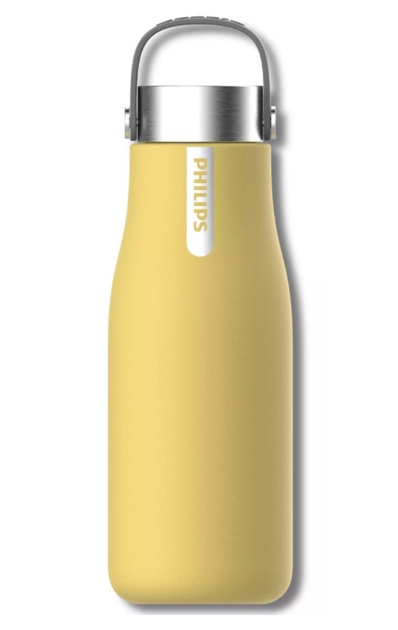 Philips GoZero UV Samočisticí lahev 355 ml žlutá