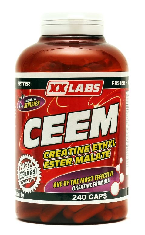 Xxlabs CEEM Creatine Ethyl Ester Malate 240 kapslí