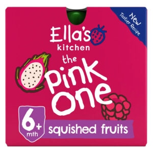 Ellas Kitchen BIO Ovocné pyré Pink One Dračí ovoce kapsičky 5x90 g