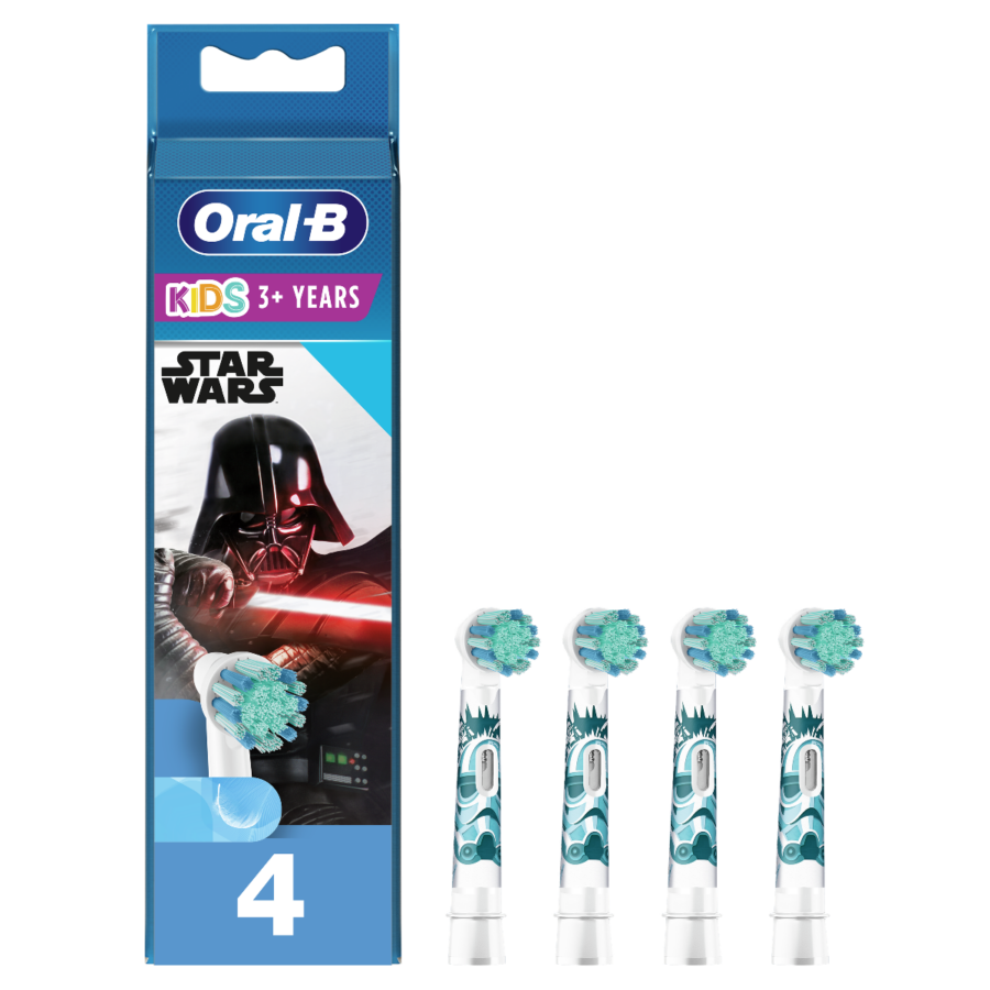Oral-B EB 10-4 Kids Star Wars náhradní kartáček 4 ks