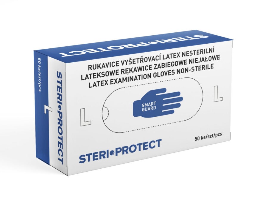 Steriwund Rukavice vyšetřovací latex nesterilní vel. L 50 ks
