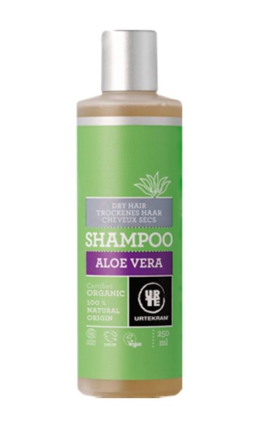Urtekram Šampon na suché vlasy Aloe vera 250 ml