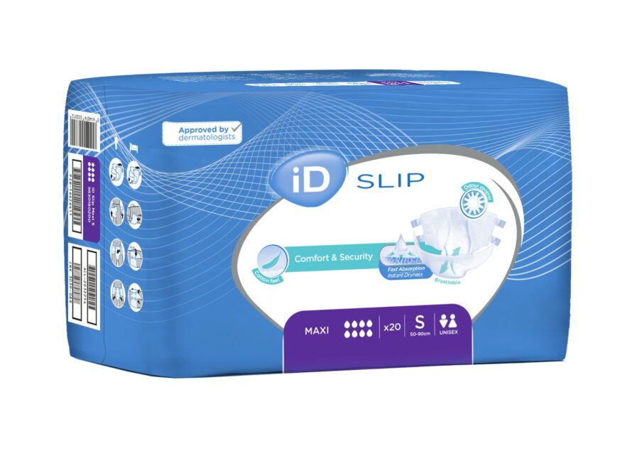 iD Slip Small Maxi plenkové kalhotky s lepítky 20 ks
