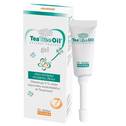 Dr. Müller Tea Tree Oil Gel pro intimní hygienu 7x7