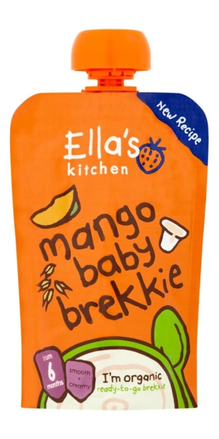 Ellas Kitchen BIO Snídaně Mango a jogurt kapsička 100 g