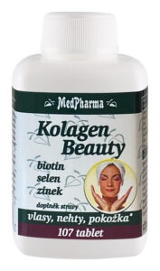 Medpharma Kolagen Beauty biotin selen zinek 107 tablet