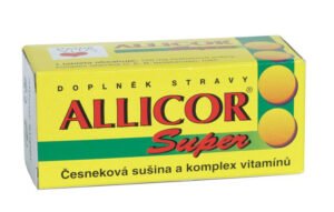 Naturvita Allicor Super česnek + vitaminy 60 tablet