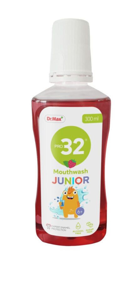 Dr.Max PRO32 Mouthwash Junior ústní voda 300 ml