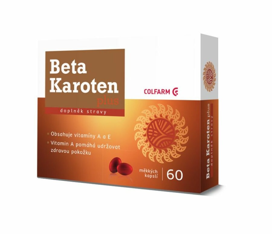 COLFARM Beta Karoten Plus 60 kapslí