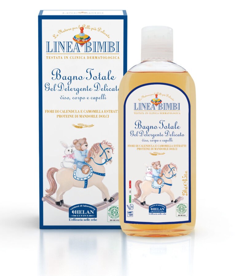 HELAN BIMBI Dětský mycí gel a šampon 250 ml