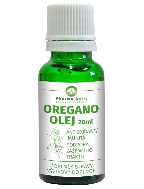Pharma Activ Oregano olej s kapátkem 20 ml