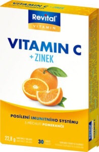 Revital Vitamin C + zinek 30 tablet