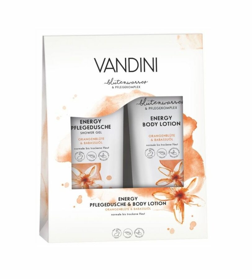 VANDINI ENERGY sprchový gel 200 ml + tělový lotion 200 ml
