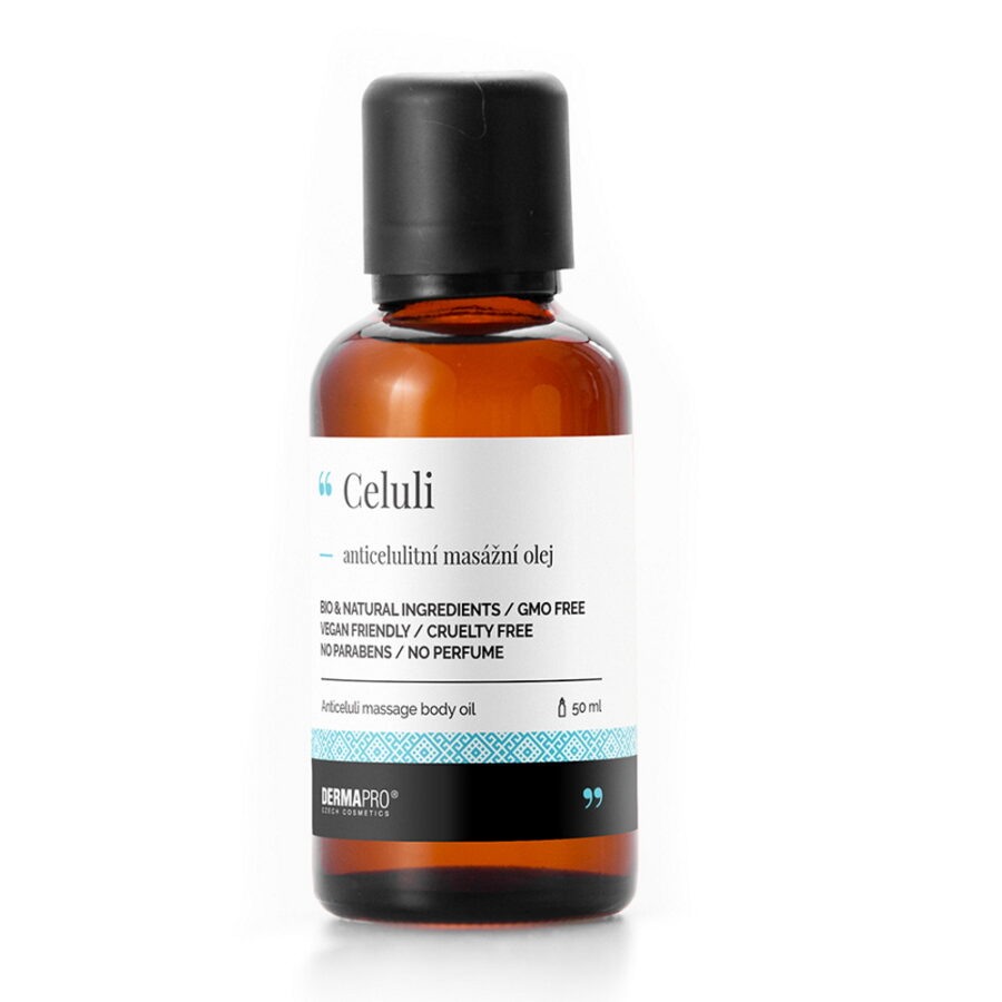 DERMAPRO Celuli anticelulitní masážní olej 50 ml