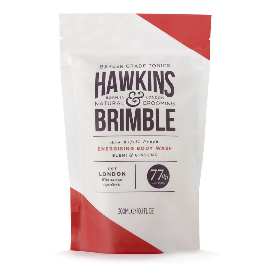 Hawkins & Brimble Mycí gel Eko náhradní náplň 300 ml