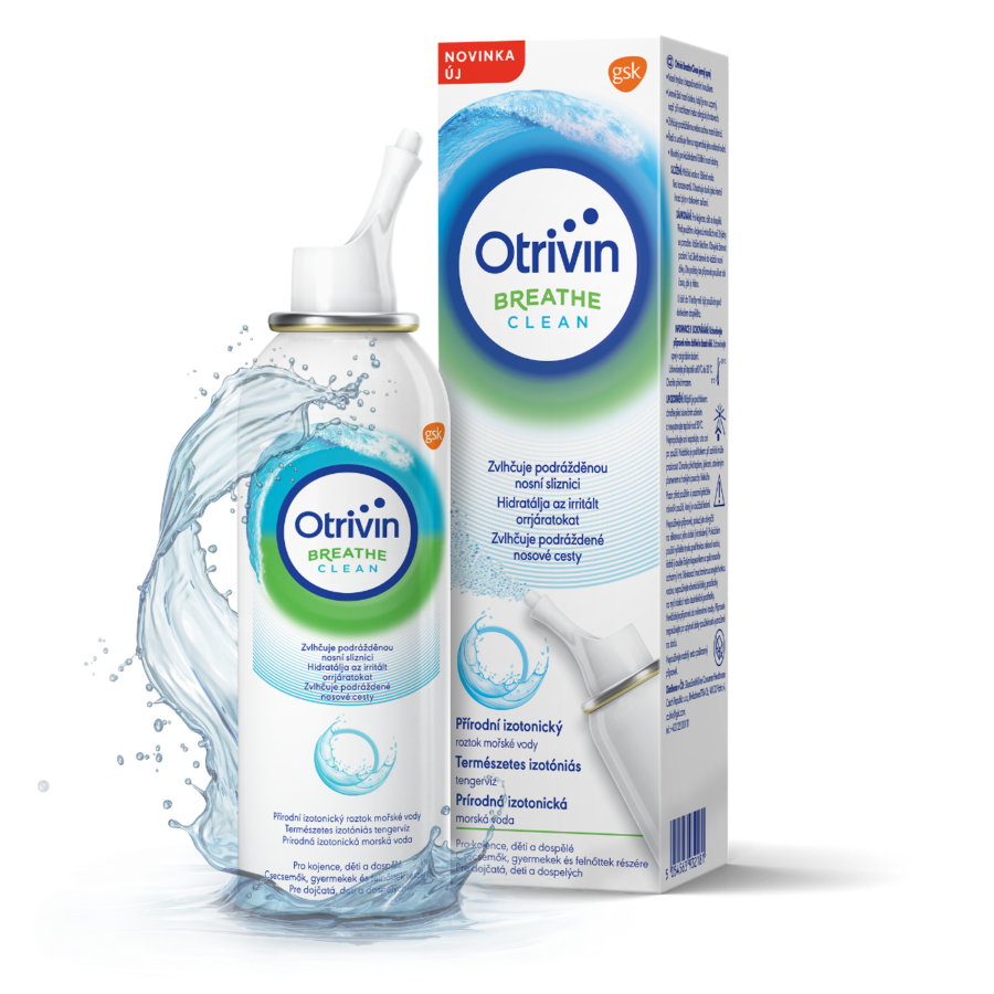 Otrivin Breathe Clean jemný nosní sprej 100 ml