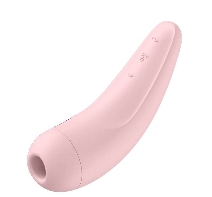 Satisfyer Curvy 2+ podtlakový vibrátor růžový
