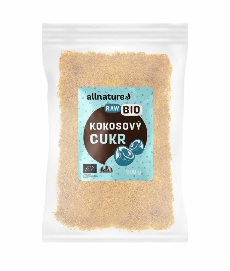 Allnature Kokosový cukr BIO 500 g
