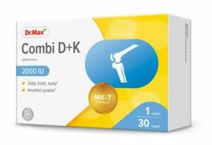 Dr.Max Combi D + K 2000 IU 30 kapslí