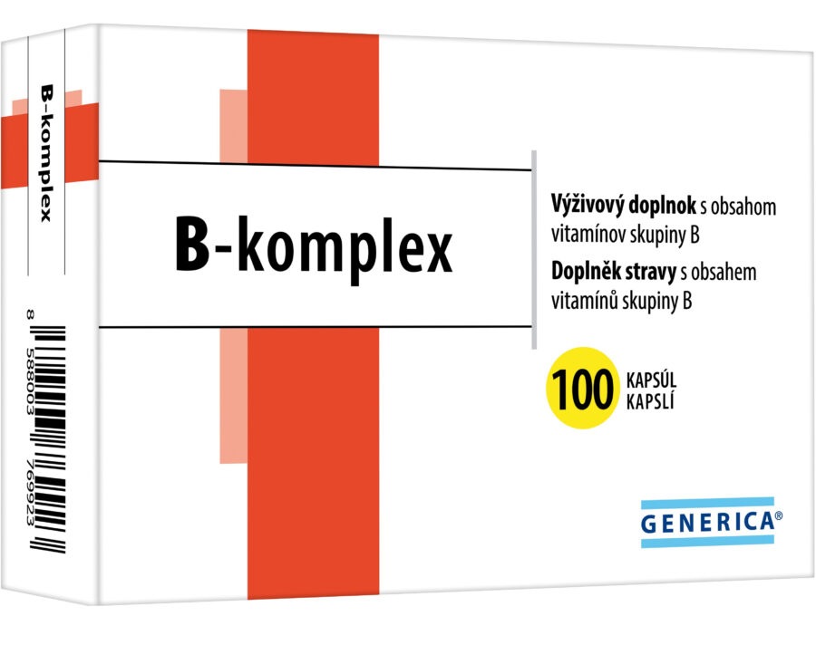 Generica B-komplex 100 kapslí