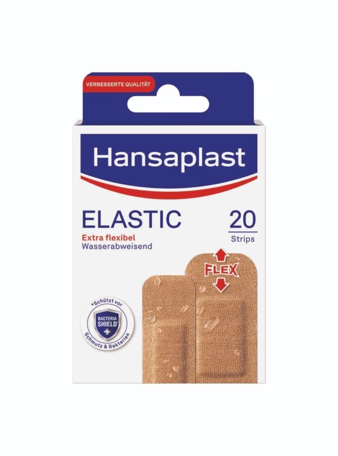 Hansaplast Elastic náplasti 20 ks
