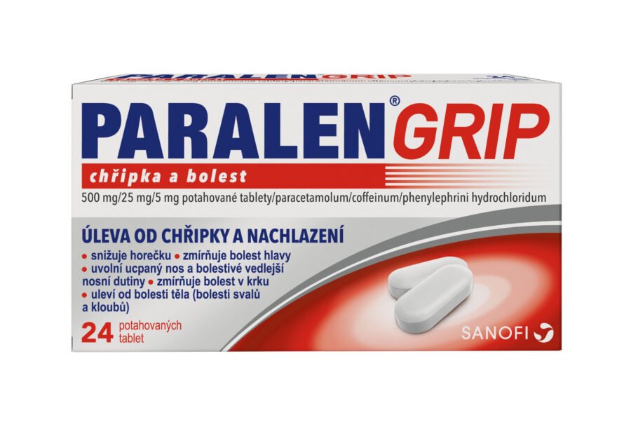 Paralen Grip Chřipka a bolest 24 tablet