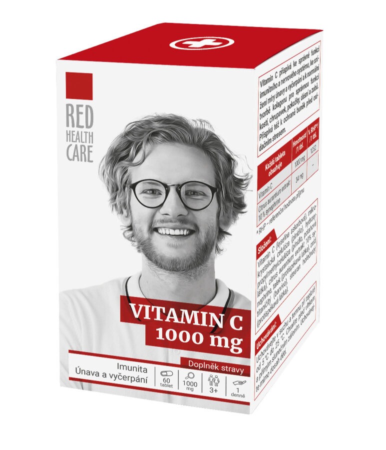 Red health care Vitamin C 1000 mg 60 tablet
