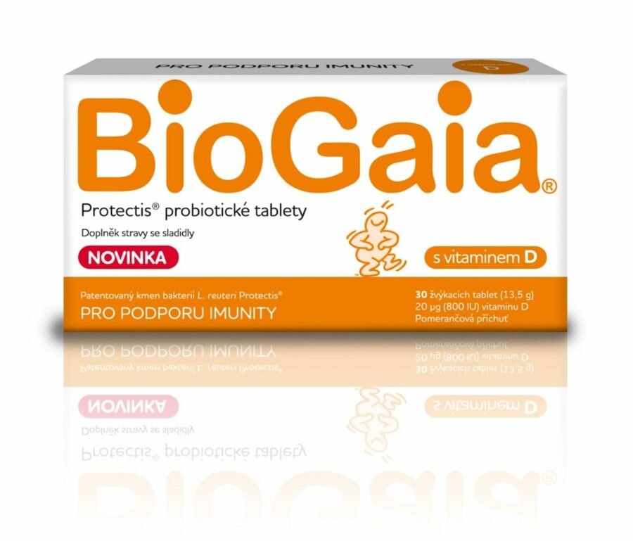 Biogaia Protectis® s vitaminem D 30 tablet
