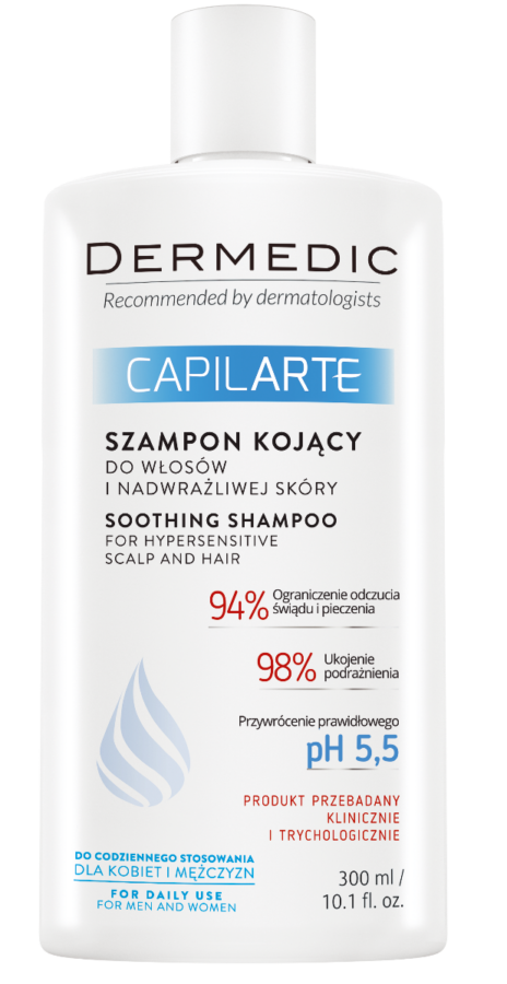 Dermedic Capilarte Zklidňující šampon pro citlivou pokožku 300 ml