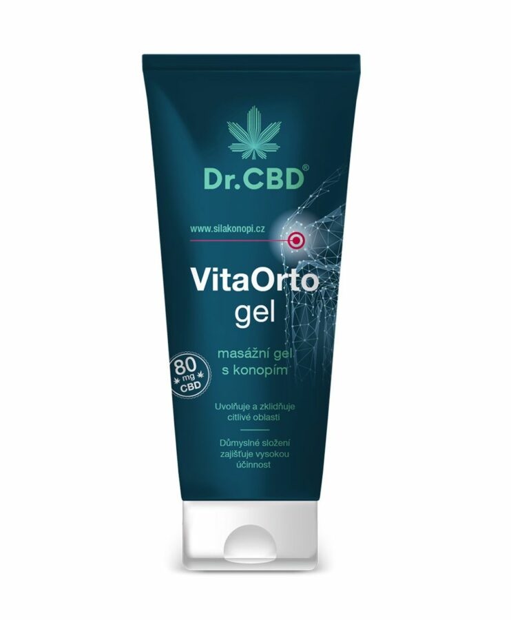 Dr.CBD VitaOrto masážní gel 80 ml