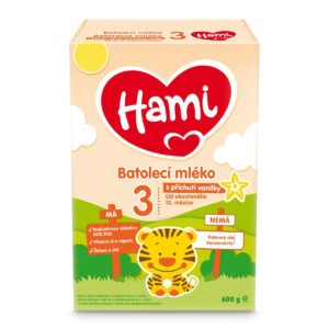 Hami 3 s příchutí vanilky 600 g