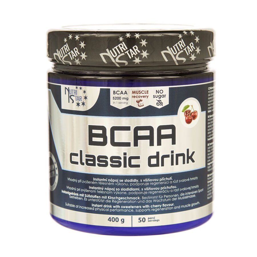 Nutristar BCAA Classic Drink 400 g višeň