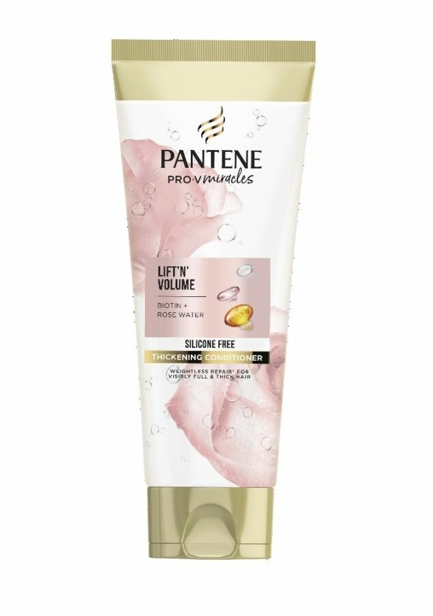 Pantene Pro-V Lift'n'Volume Rose Water balzám na vlasy 200 ml