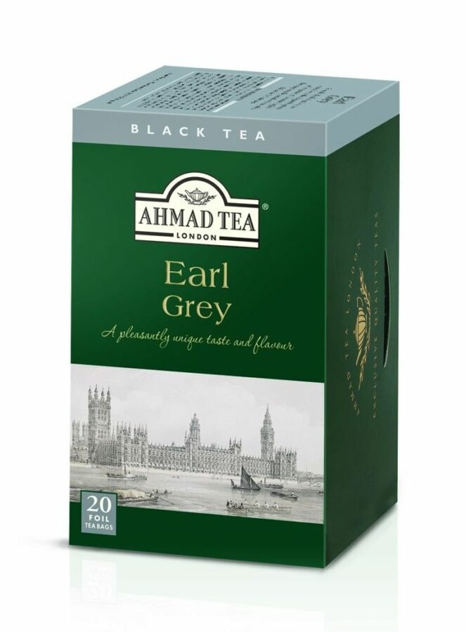 Ahmad Tea Earl Grey porcovaný čaj 20x2 g