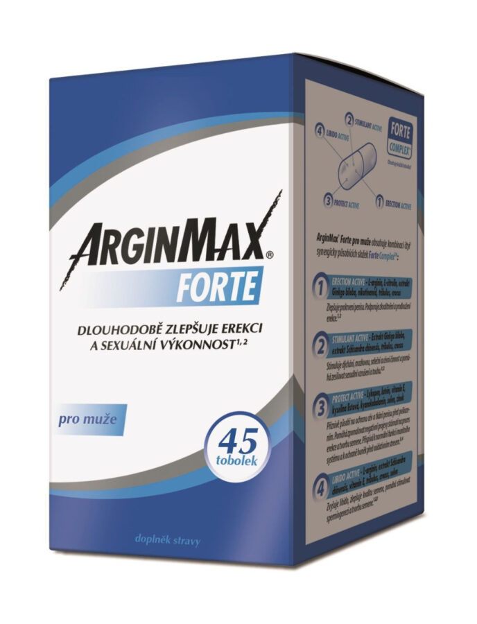 Arginmax FORTE pro muže 45 tobolek