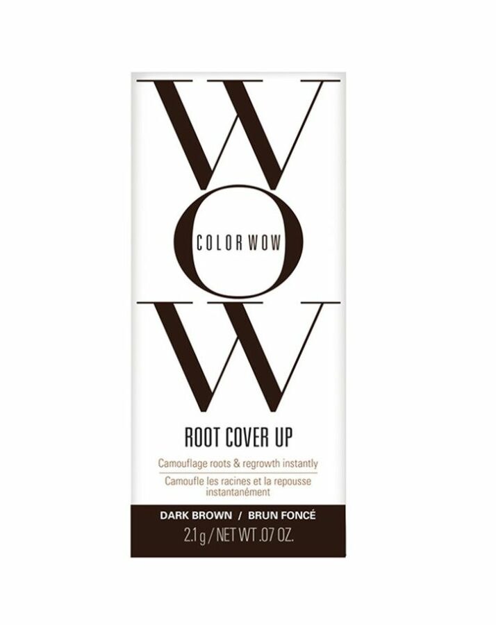 Color Wow Root Cover Up Dark Brown pudr na odrosty 2