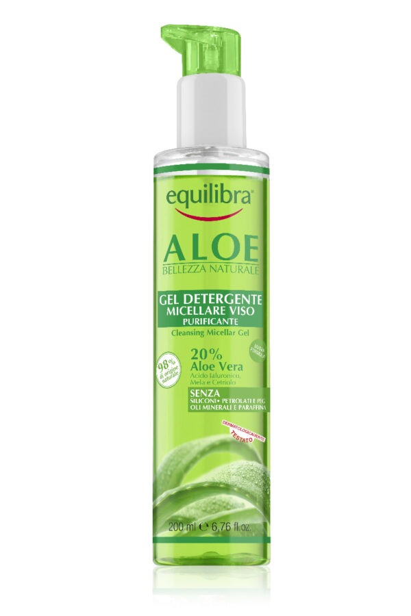 Equilibra Aloe Cleansing Micellar Gel micelární gel 200 ml
