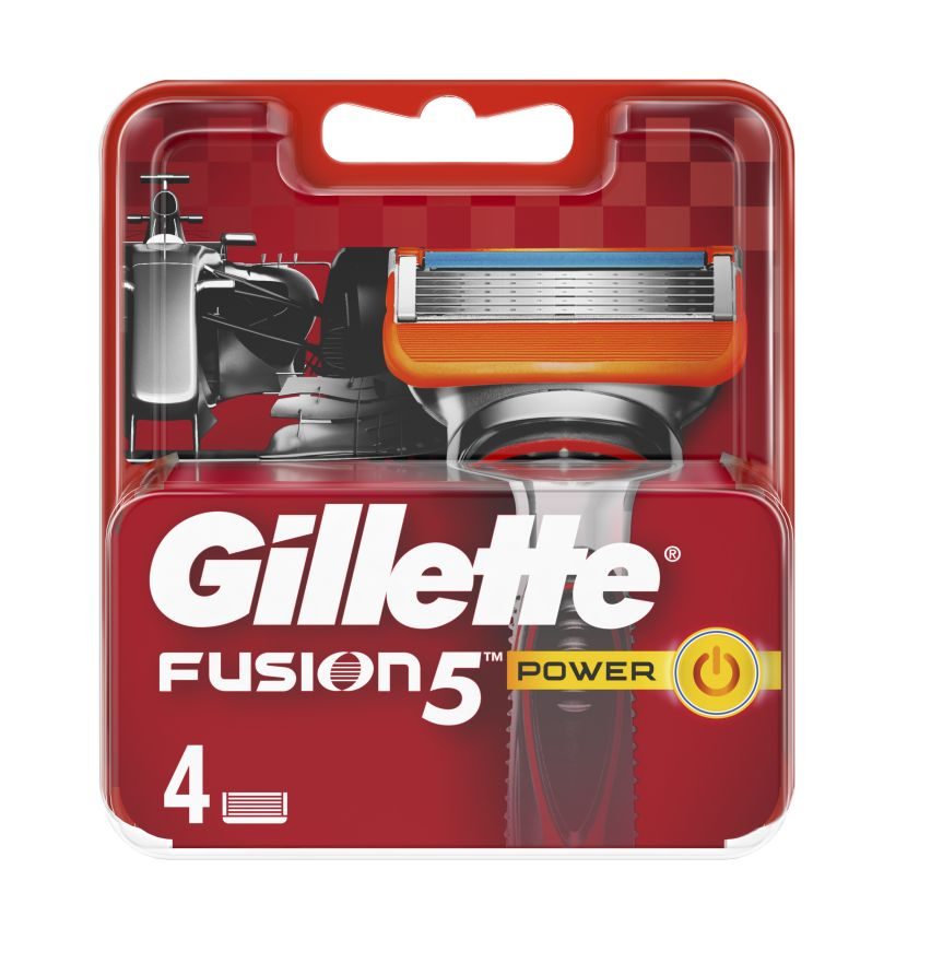Gillette Fusion5 Power náhradní hlavice 4 ks