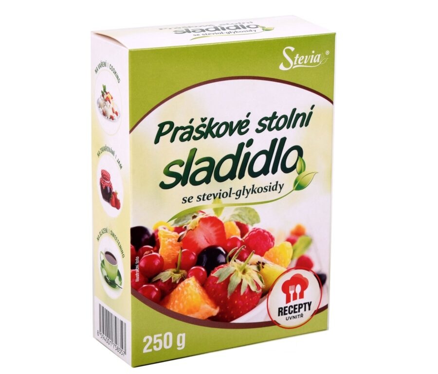 Stevia Práškové stolní sladidlo na bázi steviol-glykosidů 250 g